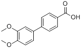 Structure of 4-(3,4-DIMETHOXYPHENYL)BENZOIC ACID