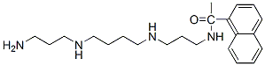 Structure of 1-naphthylacetylspermine