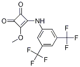 Structure of 3-(3,5-bis(trifluoroMethyl)phenylaMino)-4-Methoxycyclobut-3-ene-1,2-dione