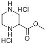 Structure of Piperazine-2-carboxylic acid methyl ester dihydrochloride