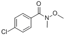 Structure of 4-CHLORO-N-METHOXY-N-METHYLACETAMIDE