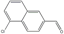 Structure of 5-Chloronaphthalene-2-carboxaldehyde