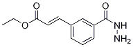 (E)-ethyl 3-(3-(hydrazinecarbonyl)phenyl)acrylate结构式
