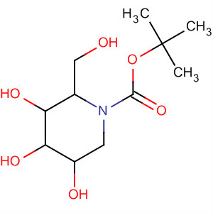 Structure of N-BOC-1,5-IMINO-D-GLUCITOL