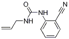 N-Allyl-N'-(2-cyanophenyl)urea结构式