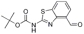 Structure of tert-butyl 4-formylbenzo[d]thiazol-2-ylcarbamate
