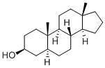 Chemical structure of 5ALPHA-ANDROSTAN-3BETA-OL
