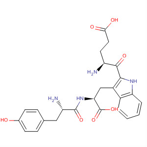 Structure of L-Tryptophan, L-tyrosyl-L-a-glutamyl-
