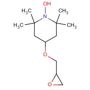 Structure of 1-Piperidinyloxy, 2,2,6,6-tetramethyl-4-(oxiranylmethoxy)-