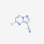 Structure of 5-Chloropyrazolo[1,5-a]pyriMidine-3-carbonitrile