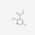 Structure of Methyl 5-fluoro-2-Methoxynicotinate