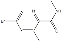 Structure of 5-BroMo-N,3-diMethylpicolinaMide