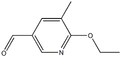 Structure of 6-Ethoxy-5-Methylnicotinaldehyde