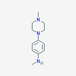 Structure of N-methyl-4-(4-methylpiperazin-1-yl)benzenamine