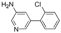 Structure of 5-(2-chlorophenyl)pyridin-3-aMine