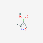 Structure of (3-methyl-1,2-oxazol-4-yl)boronic acid