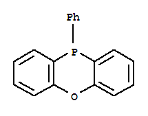 Structure of 10H-Phenoxaphosphine, 10-phenyl-