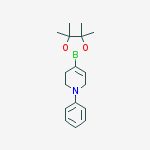 Structure of 1-PHENYL-4-(4,4,5,5-TETRAMETHYL-1,3,2-DIOXABOROLAN-2-YL)-1,2,3,6-TETRAHYDROPYRIDINE
