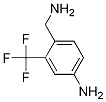 3-三氟甲基-4-(氨甲基)苯胺结构式