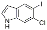 Structure of 6-CHLORO-5-IODOINDOLE
