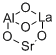 Structure of STRONTIUM LANTHANUM ALUMINATE SINGLE C&