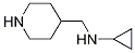 Structure of N-(piperidin-4-ylmethyl)cyclopropanamine