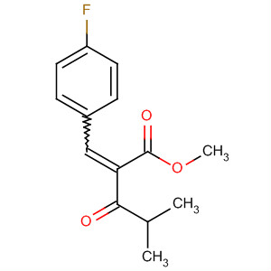 Structure of (E/Z)-4-CARBOXYMETHYL-5-(4-FLUOROPHENYL)-2-METHYL-PENT-4-EN-3-ONE