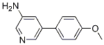 Structure of 5-(4-Methoxyphenyl)pyridin-3-aMine