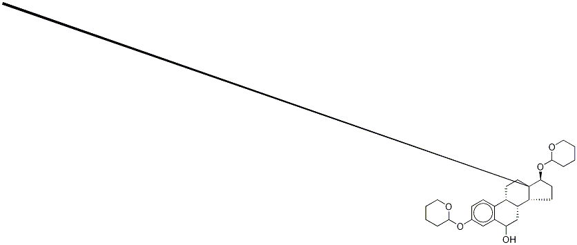 Structure of (17β)-3,17-Bis[(tetrahydro-2H-pyran-2-yl)oxy]-estra-1,3,5(10)-trien-6-ol