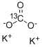 Structure of POTASSIUM CARBONATE (13C)