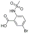 Structure of 5-broMo-2-MethanesulfonaMidobenzoic acid