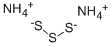 Structure of AMMONIUM POLYSULFIDE