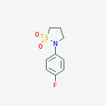 Structure of N-(4-Fluorophenyl)-1,3-propanesultam