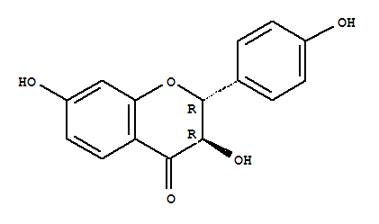 3,7,4′-三羟基黄烷酮结构式