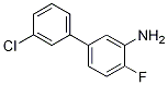 Structure of [1,1'-Biphenyl]-3-aMine, 3'-chloro-4-fluoro-