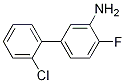 Structure of [1,1'-Biphenyl]-3-aMine, 2'-chloro-4-fluoro-