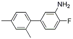 Structure of [1,1'-Biphenyl]-3-aMine, 4-fluoro-2',4'-diMethyl-