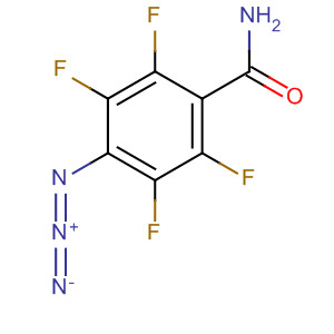 4-AZIDO-2,3,5,6-TETRAFLUOROBENZAMIDE结构式