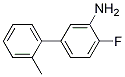 Structure of [1,1'-Biphenyl]-3-aMine, 4-fluoro-2'-Methyl-