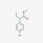 Structure of 2-(4-BroMo-phenyl)-butyric acid Methyl ester