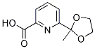 Structure of 6-(2-Methyl-1,3-dioxolan-2-yl)-2-pyridinecarboxylic acid