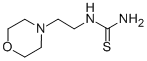 1-(2-MORPHOLINOETHYL)-2-THIOUREA结构式