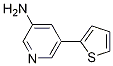 Structure of 5-(thiophen-2-yl)pyridin-3-aMine