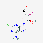 Structure of 3'-Deoxy-3'-fluoro-2-chloroadenosine