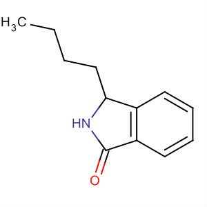 Structure of 1H-Isoindol-1-one, 3-butyl-2,3-dihydro-