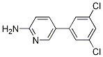 Structure of 5-(3,5-Dichlorophenyl)pyridin-2-amine