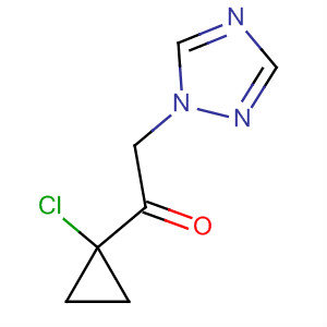 Structure of Ethanone, 1-(1-chlorocyclopropyl)-2-(1H-1,2,4-triazol-1-yl)-