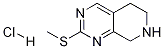 Structure of 2-(Methylthio)-5,6,7,8-tetrahydropyrido[3,4-d]pyrimidine Hydrochloride