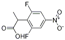 Structure of 2-(2,6-Difluoro-4-nitrophenyl)propanoic Acid