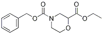 Structure of Ethyl N-Cbz-morpholine-2-carboxylate